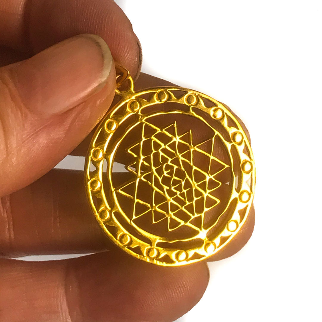 Sri Yantra Pendant 22K/6g