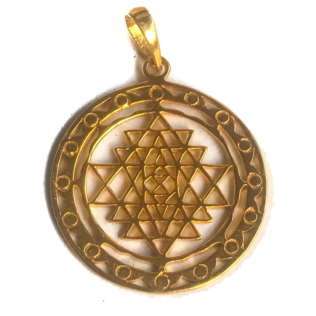 Sri Yantra Pendant 22K/6g