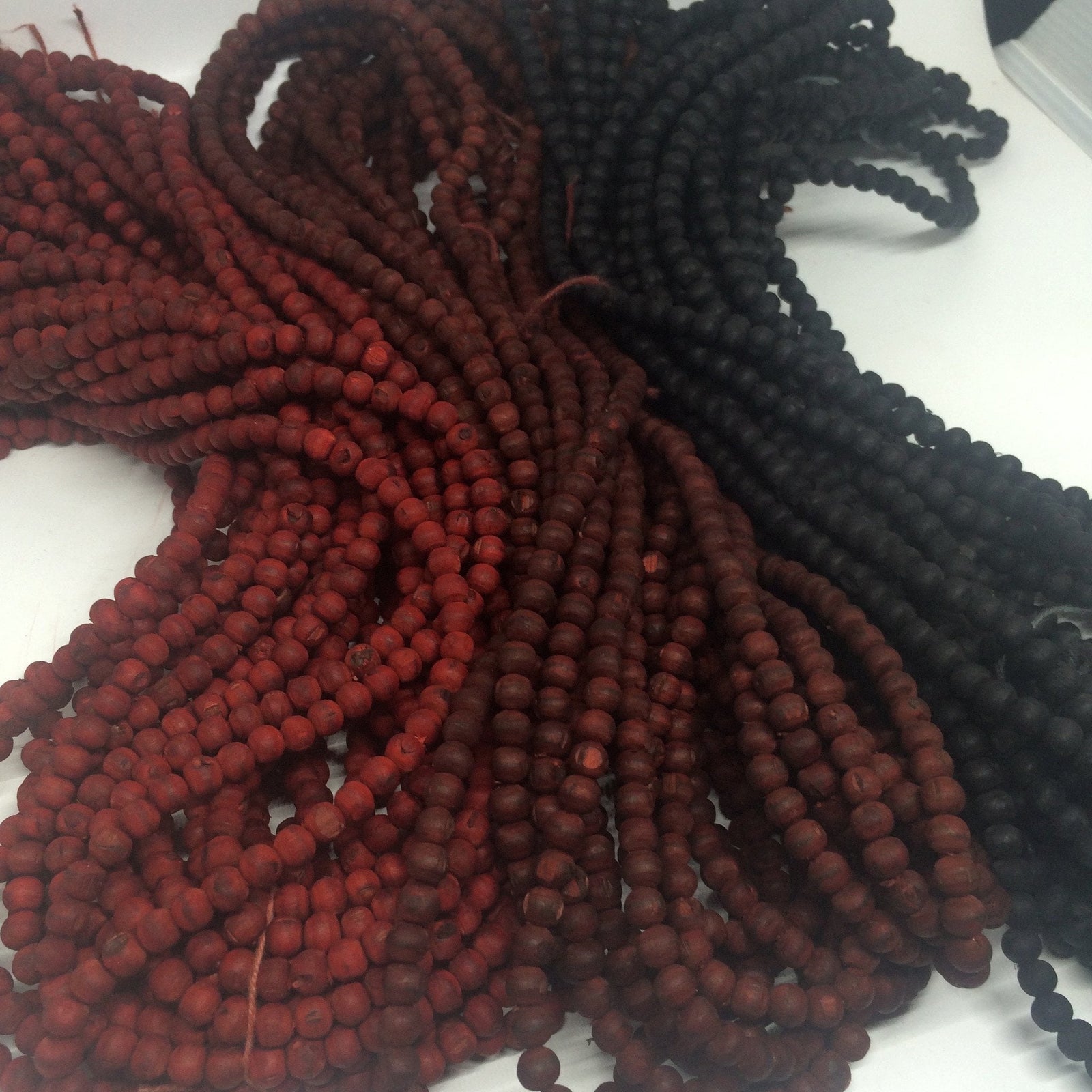 6mm Black Tulsi (5 strands)