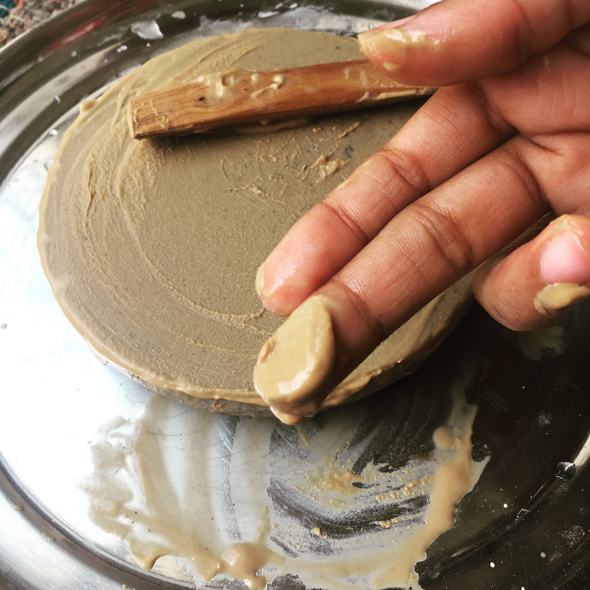 Chandan yatra making sandalwood paste IndiOdyssey