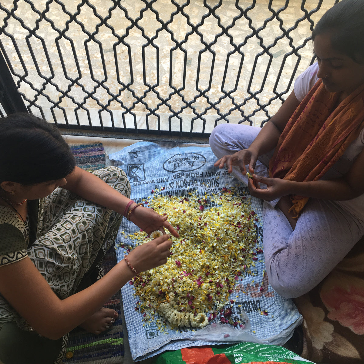 Prasad Flower Powder IndiOdyssey Prasadam Vrindavan Incense Supplies