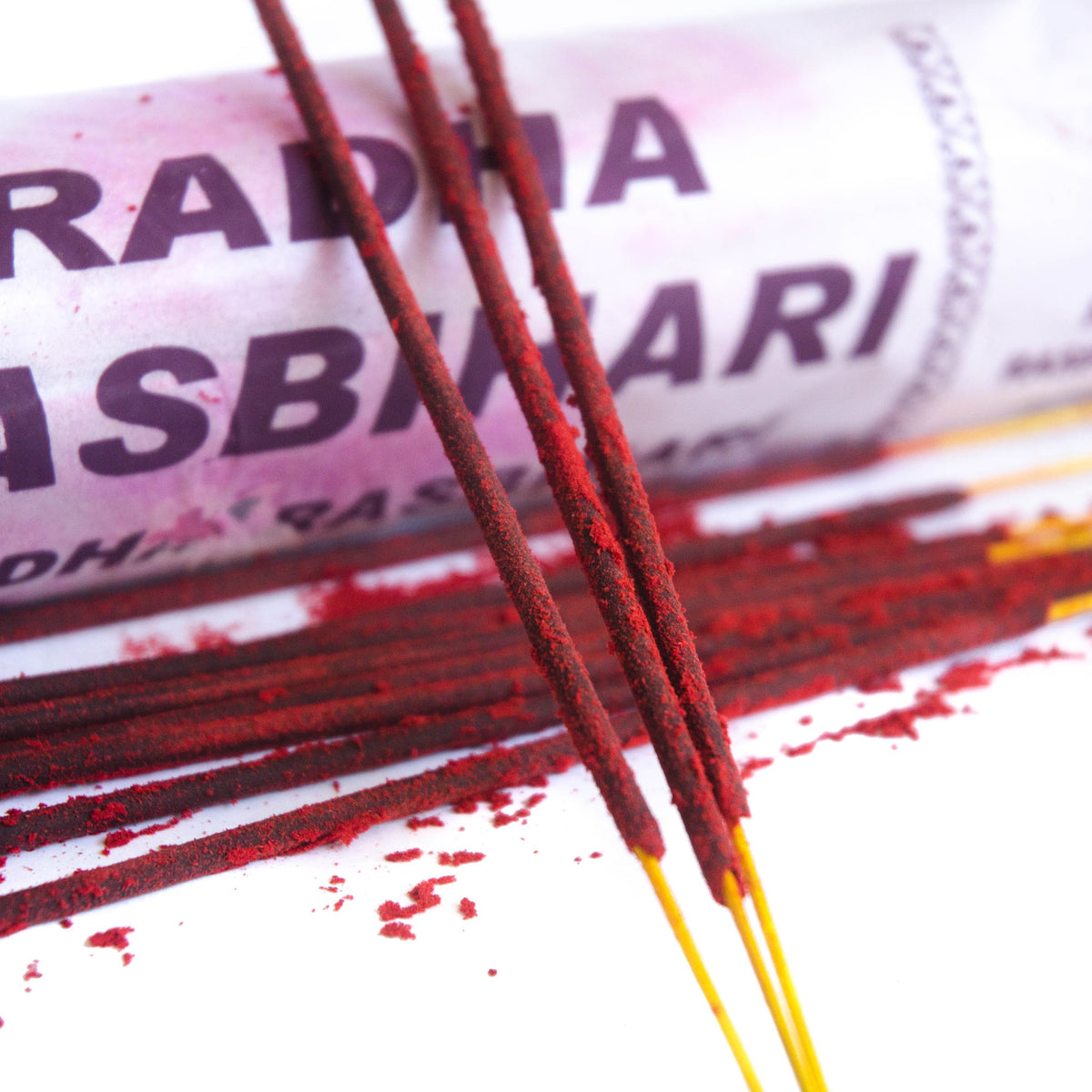 Hand Rolled Incense Sticks Radha Rasbihari