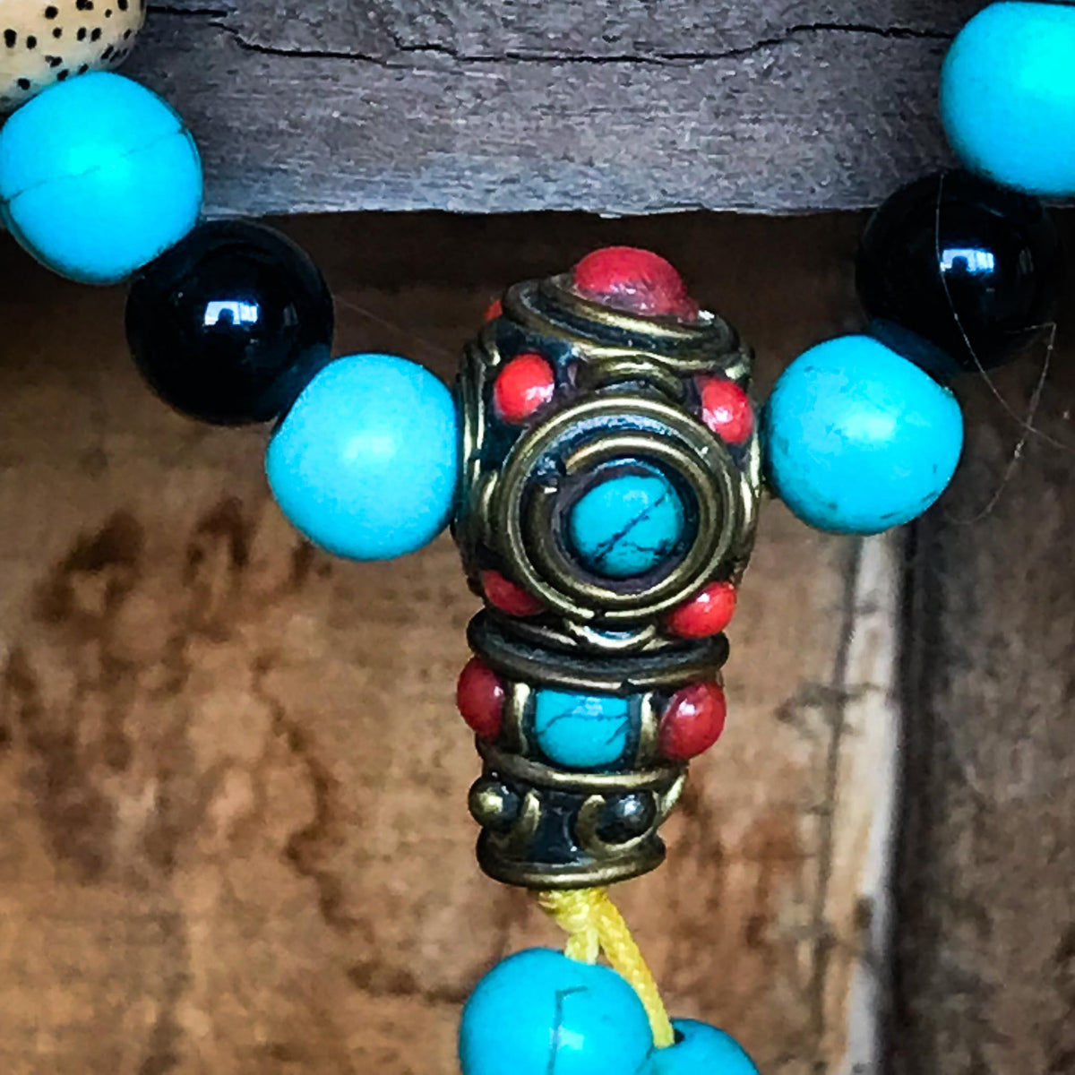 Moon and Stars Bodhi Seed Mala