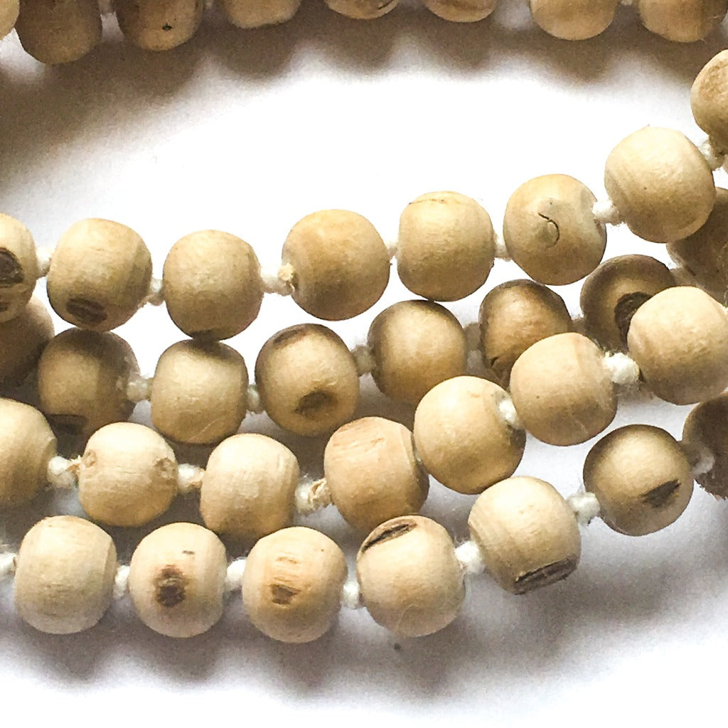 Tulsi Mala 108+1 Hand-knotted Japa - Indiodyssey