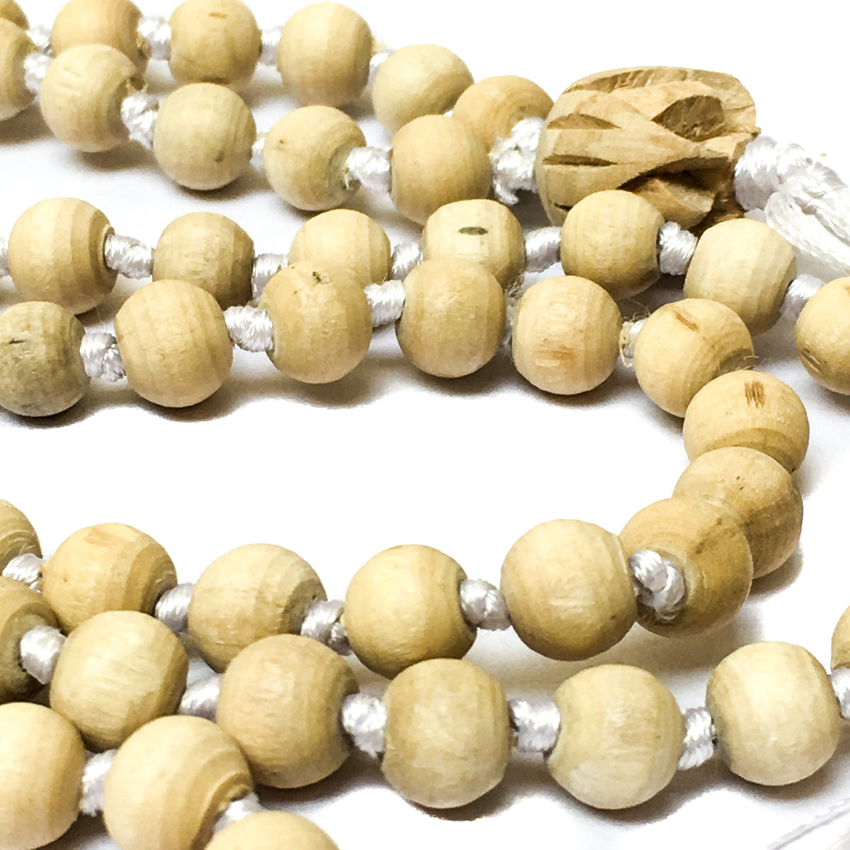 IndiOdyssey Tulsi Lotus Hand-knotted Malas from Vrindavan