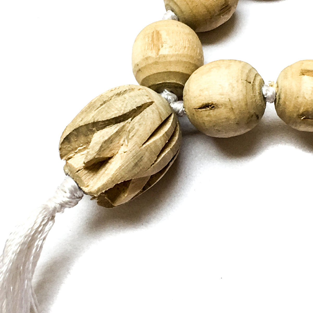 IndiOdyssey Tulsi Lotus Hand-knotted Malas from Vrindavan