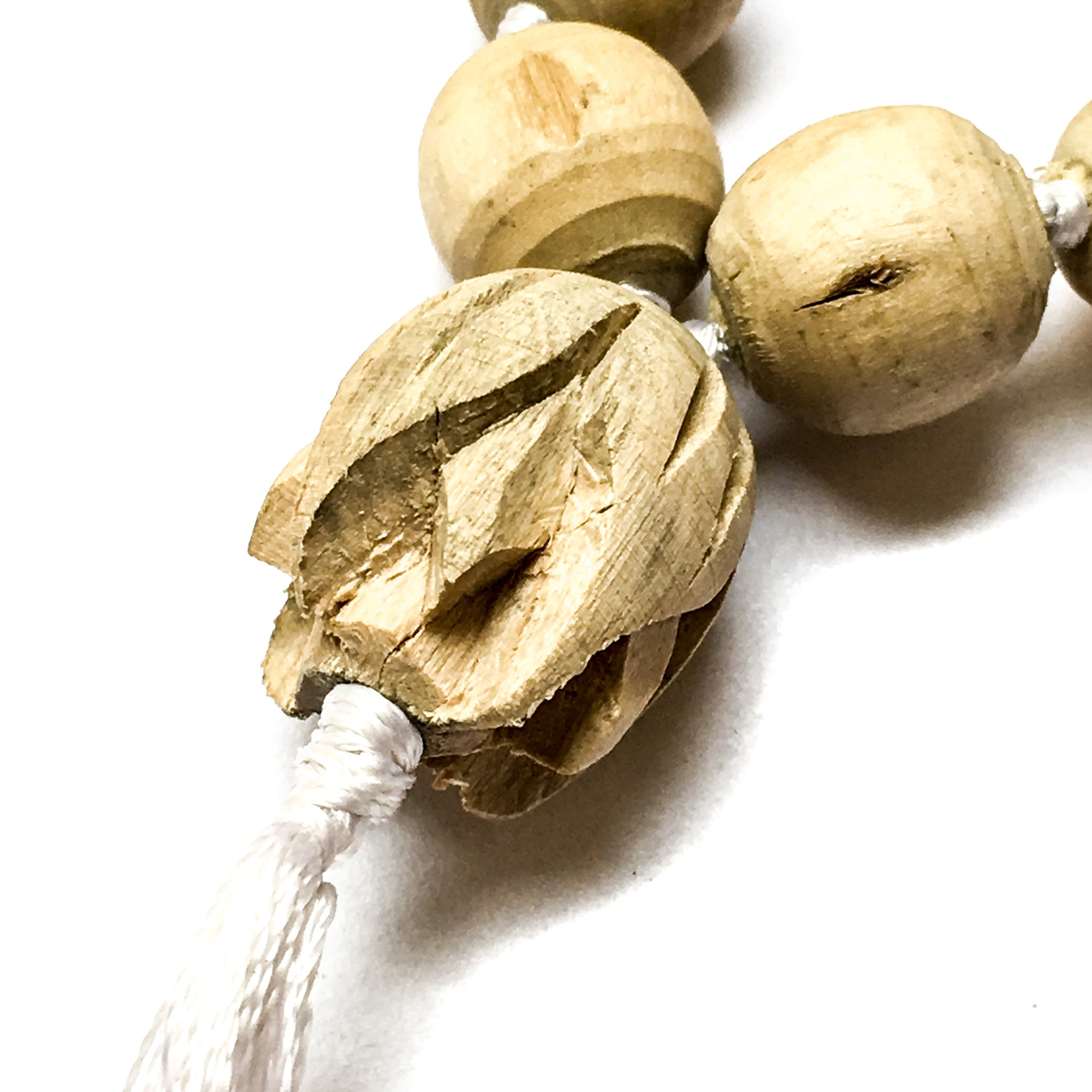 IndiOdyssey Tulsi Lotus Hand-knotted Malas from Vrindavan