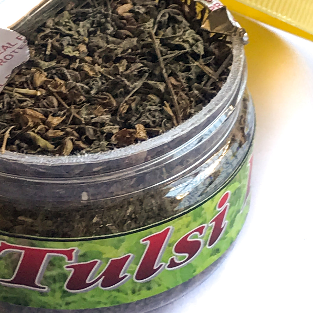 Tulasi Tulsi dried leaves for prasad by IndiOdyssey