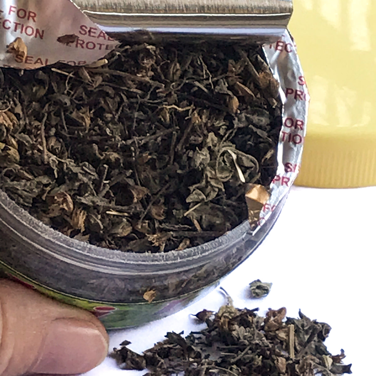 Tulasi Tulsi dried leaves for prasad by IndiOdyssey