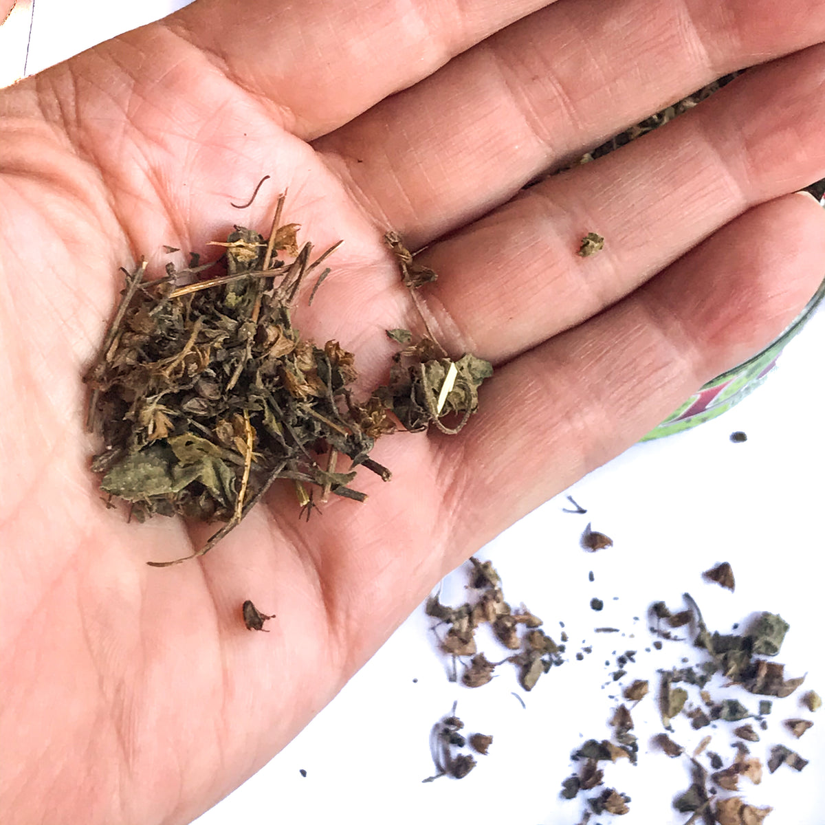 Tulasi Tulsi dried leaves for prasad by IndiOdyssey