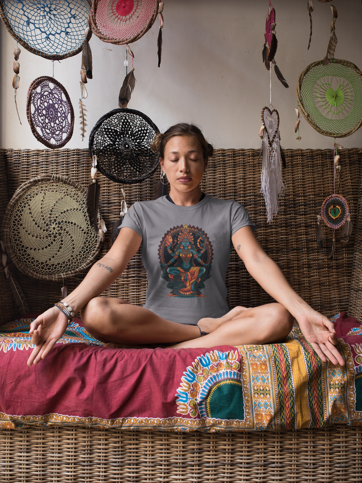 Kali Maa Women&#39;s short sleeve t-shirt