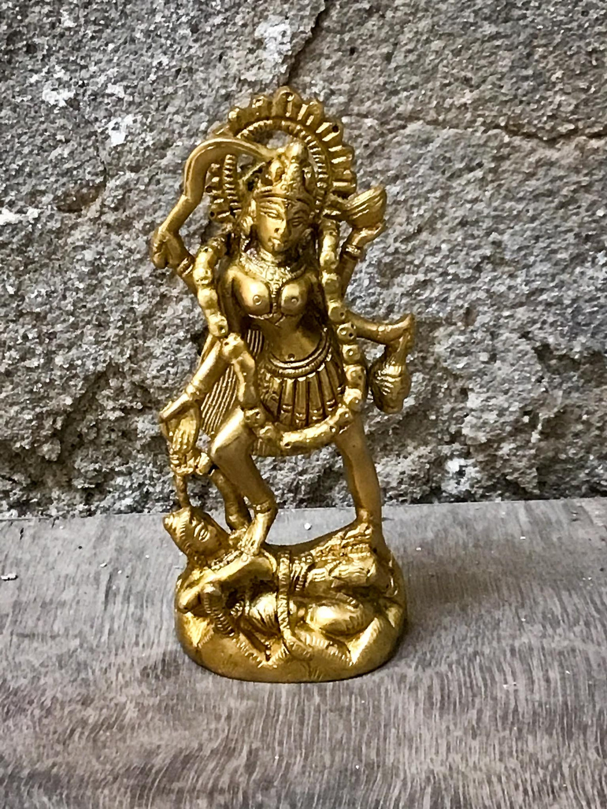 Brass Kali Statue
