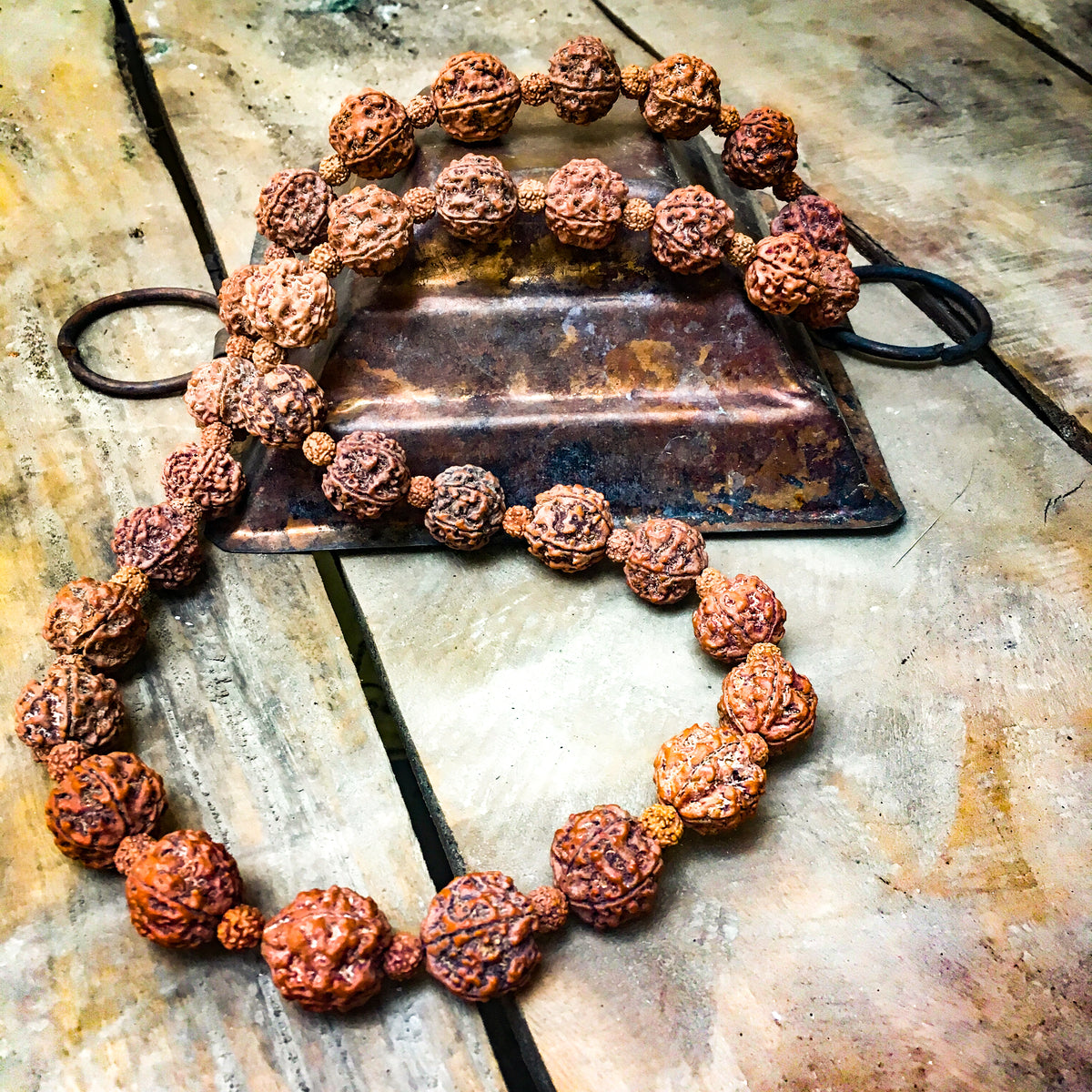 Large Rudraksha Necklace