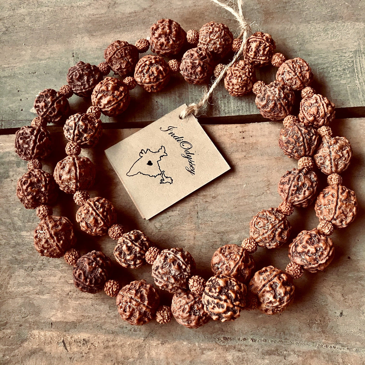 Large Rudraksha Necklace