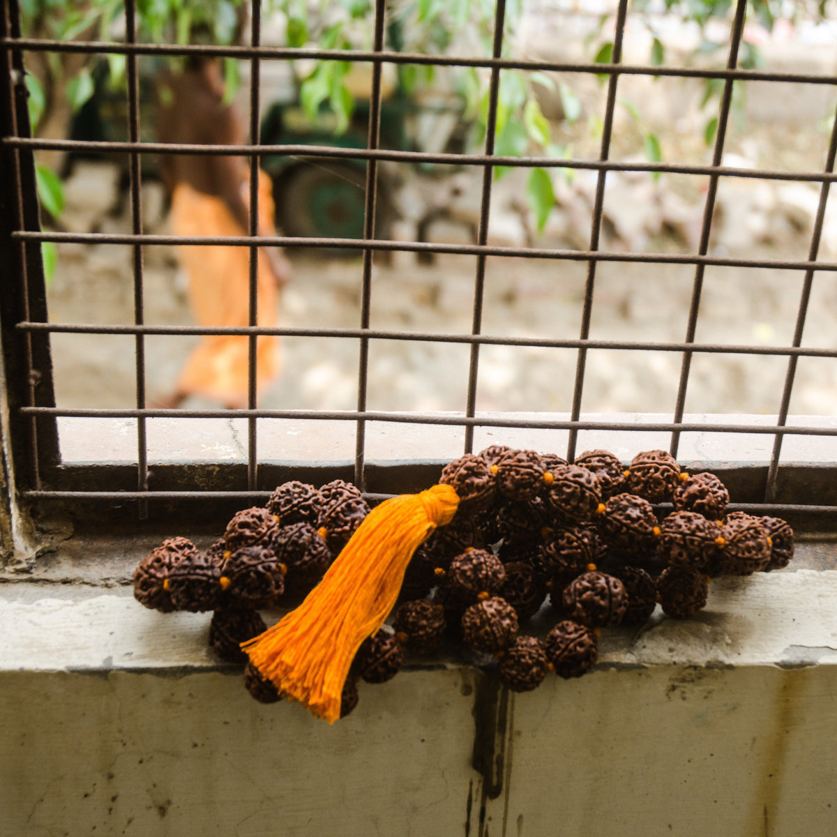 Large Rudraksha Necklace