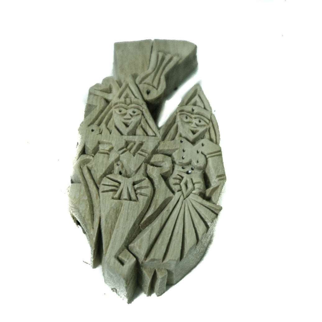 Radha Krishna Tulsi Pendant