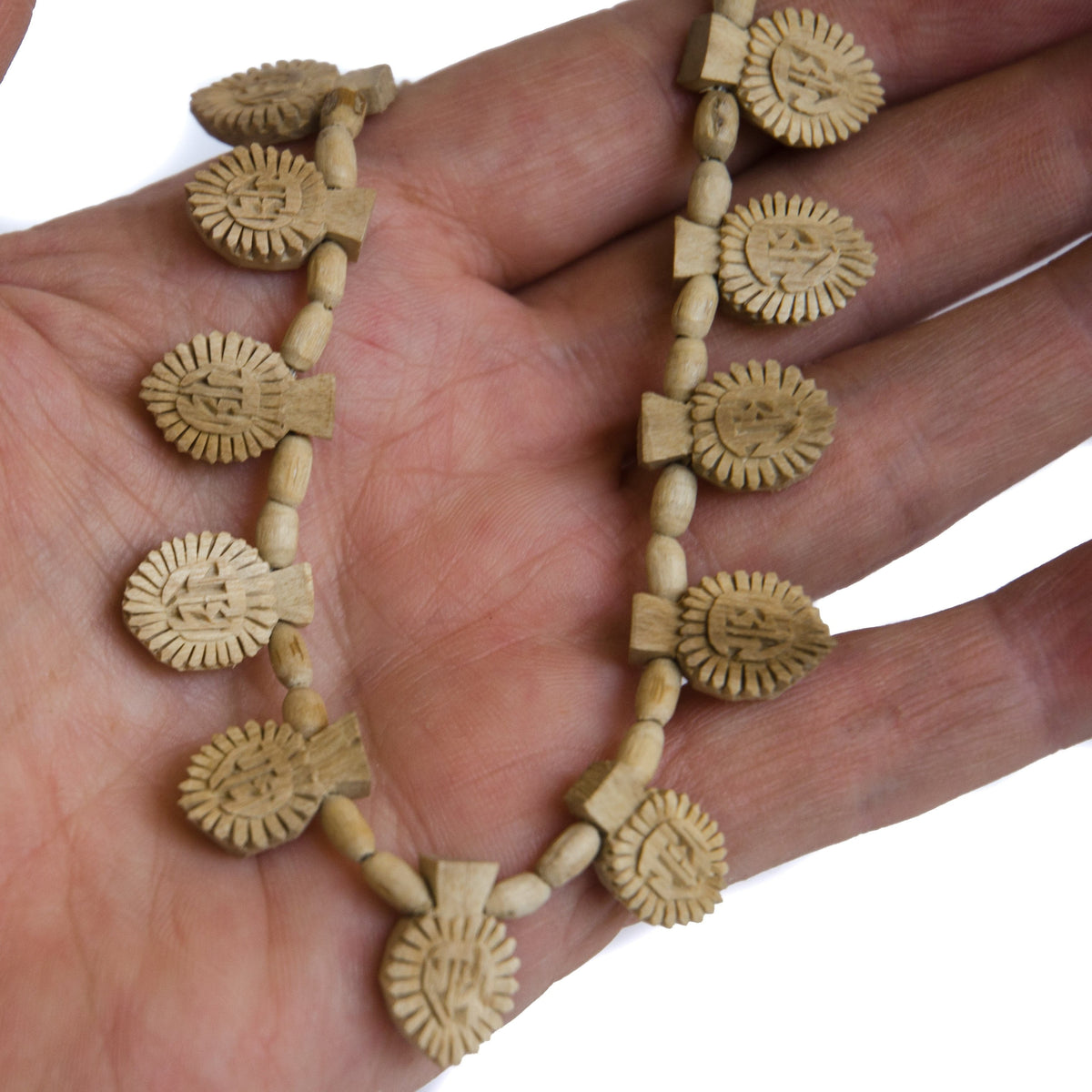16 Leaf Radha Tulsi Necklace