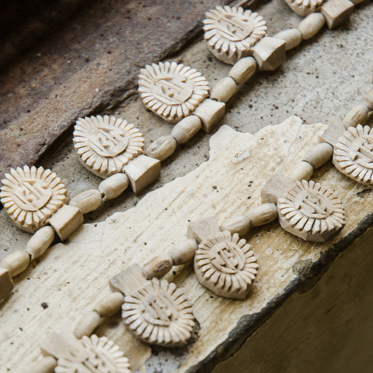 16 Leaf Radha Tulsi Necklace