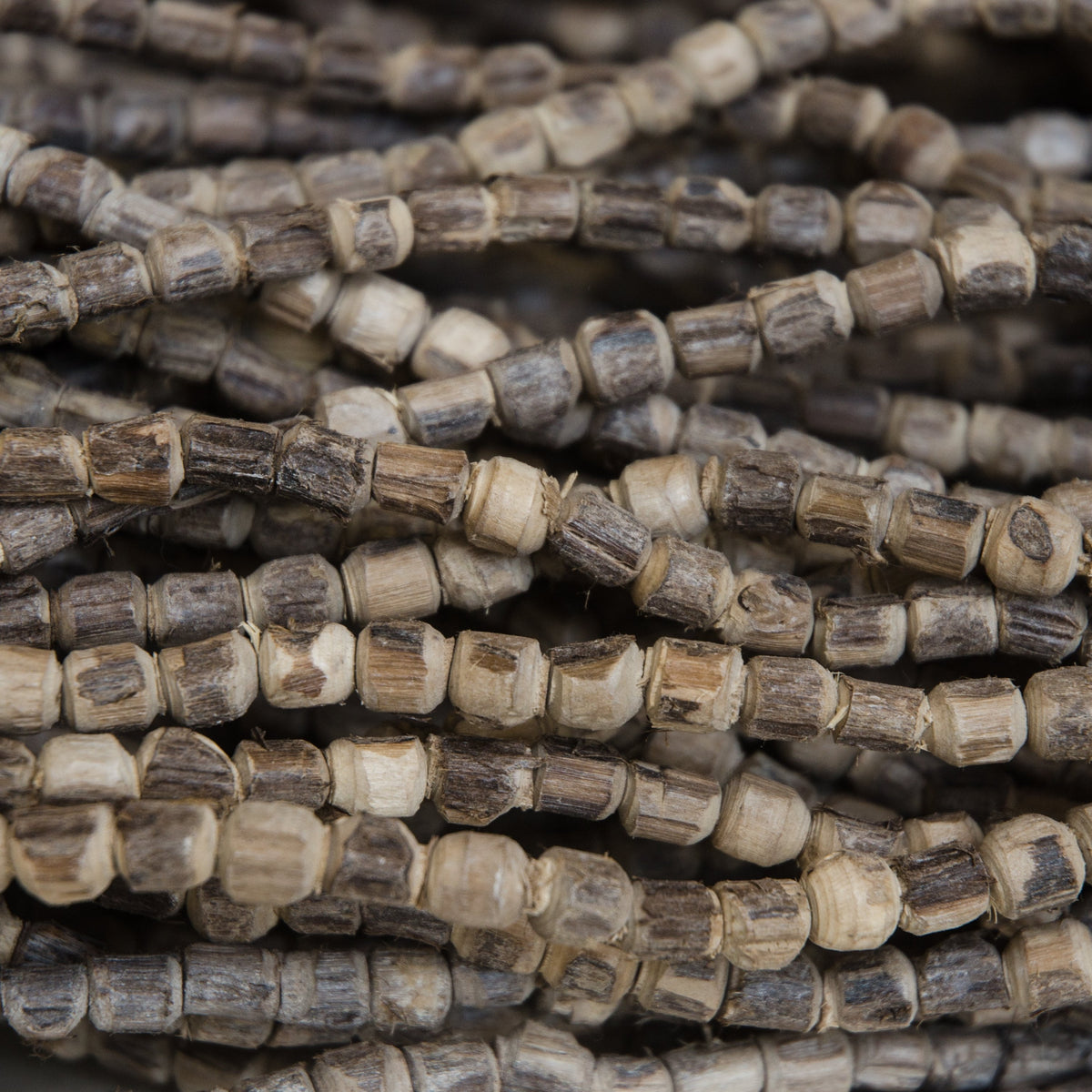 Rough Hewn Tulsi Beads
