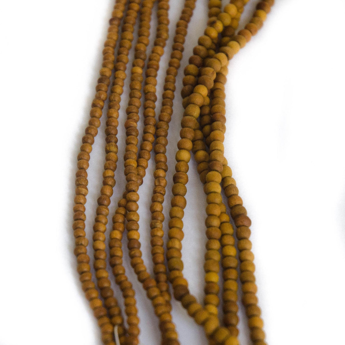 2.5mm Sandalwood Beads