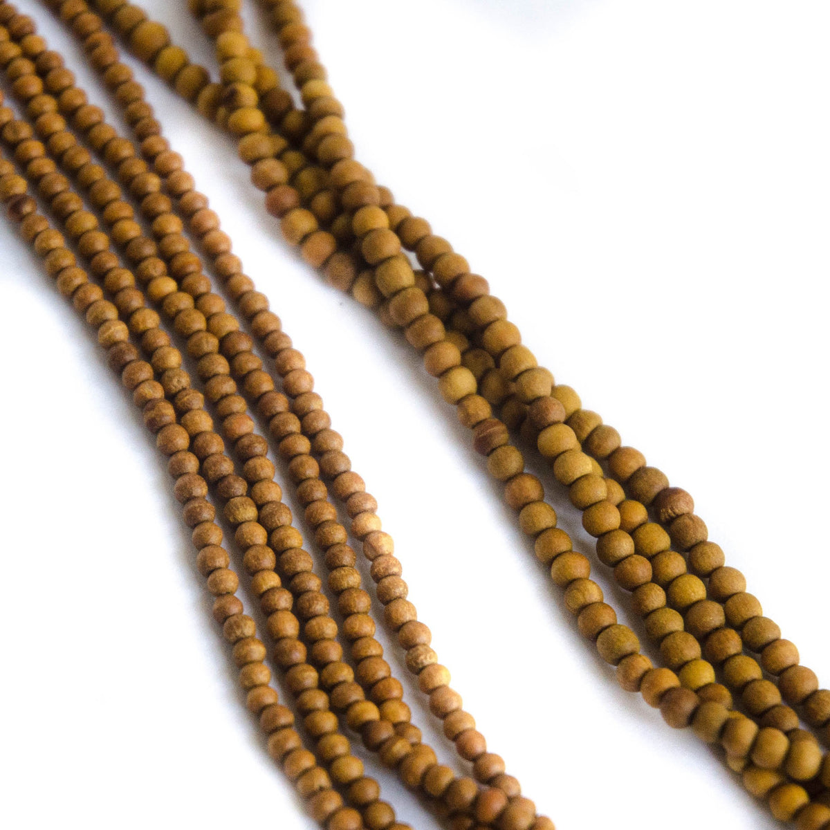 2.5mm Sandalwood Beads
