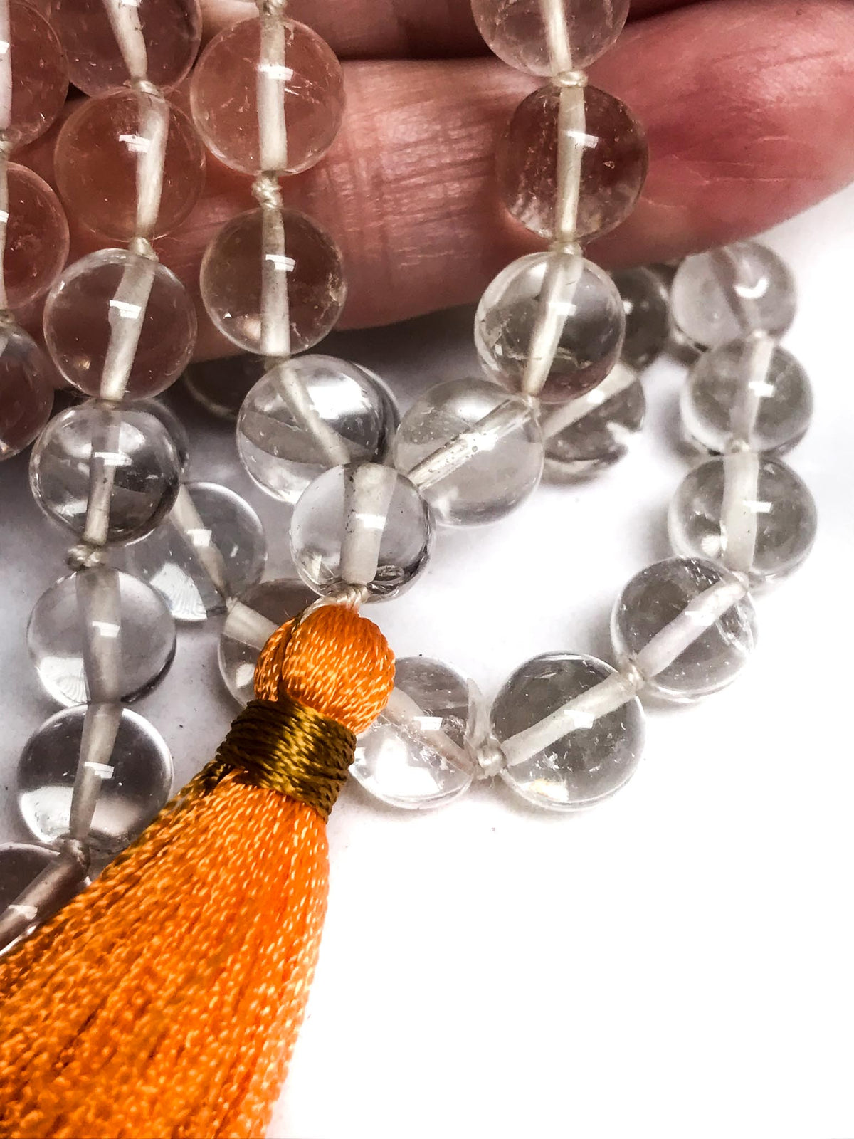 Sphatik Quartz Crystal Necklace