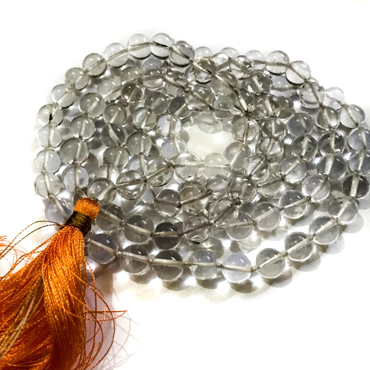 Sphatik Quartz Crystal Necklace