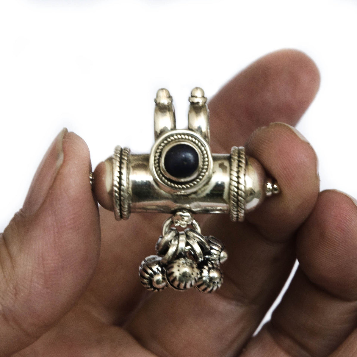 Kavach with Lapis Lazuli Cabochon