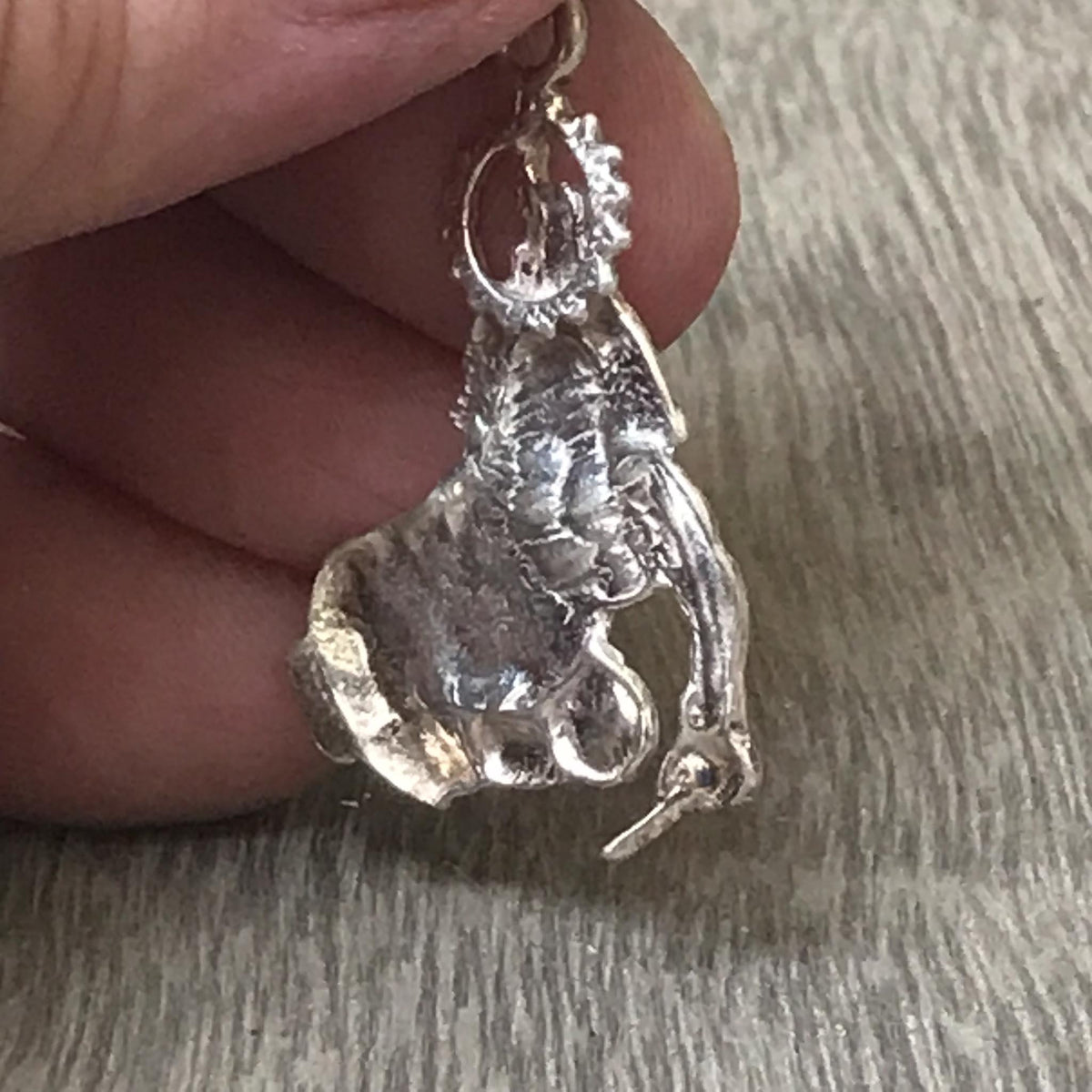 Laddu Gopal Ji Krishna Sterling Silver Pendant