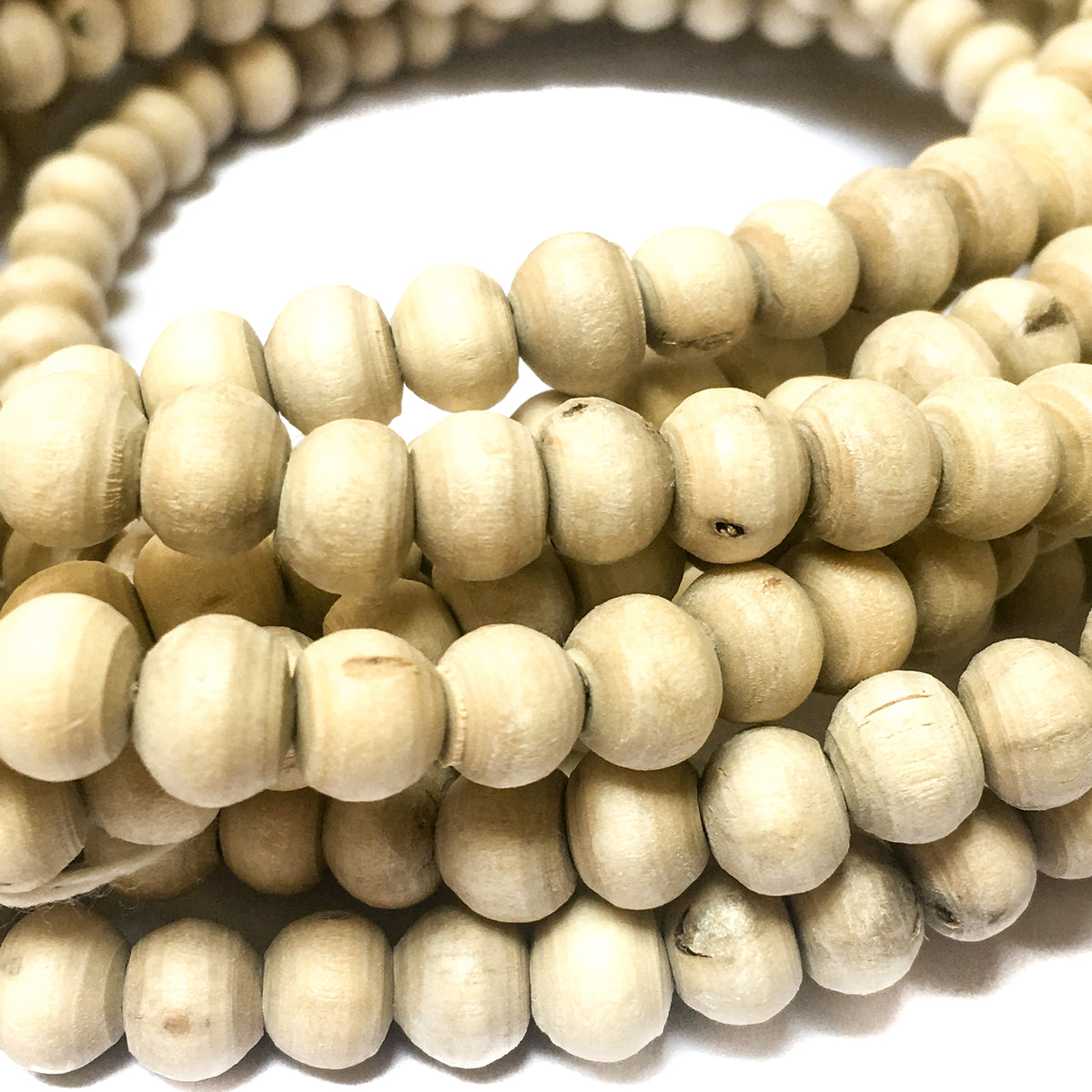 8mm Premium Round Tulsi Beads