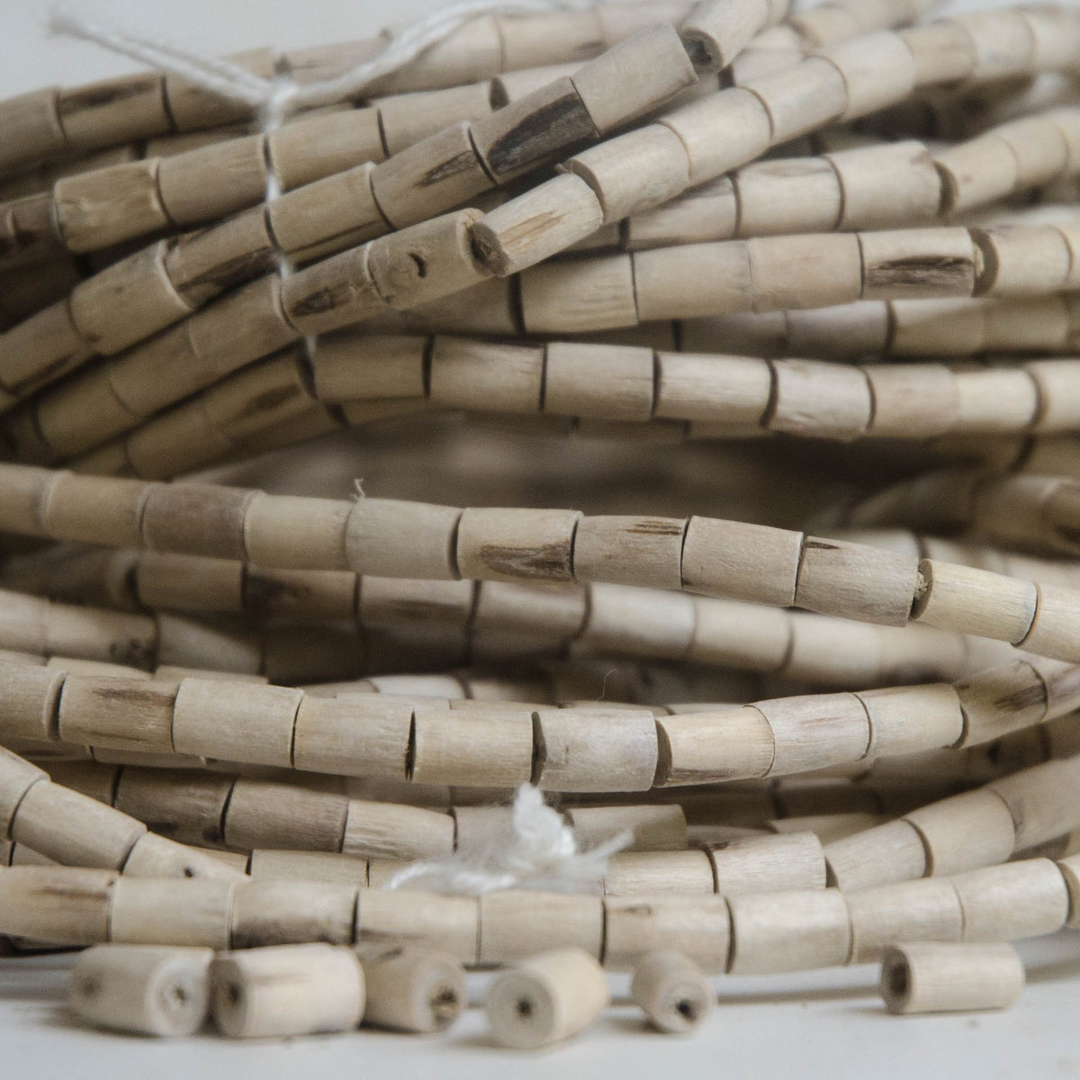 Medium Barrel Tulsi Beads