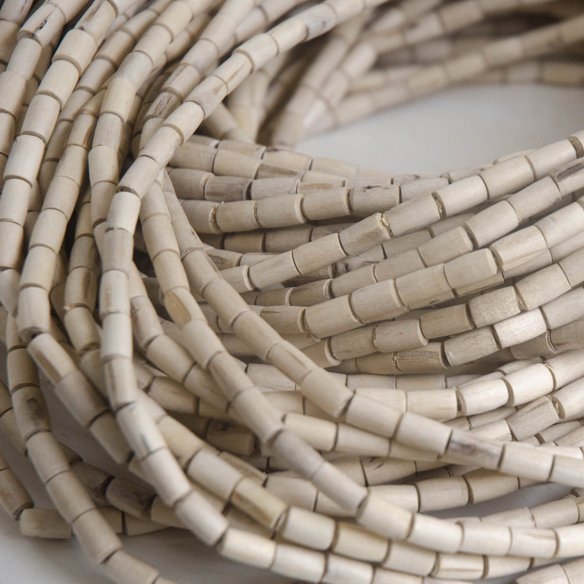 Medium Barrel Tulsi Beads