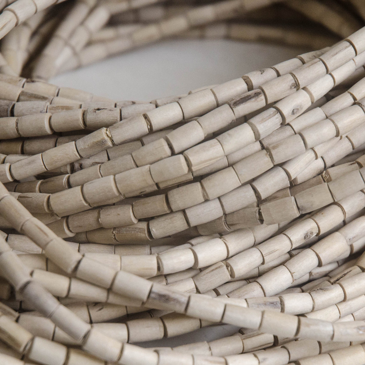 Medium Barrel Tulsi Beads