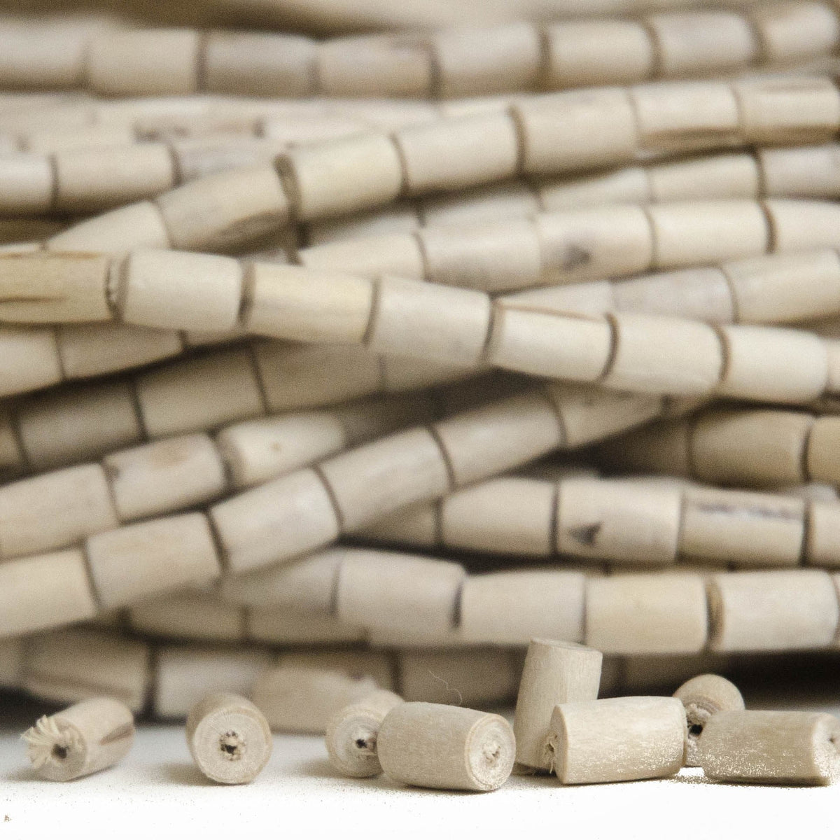 Medium Barrel Tulsi Beads