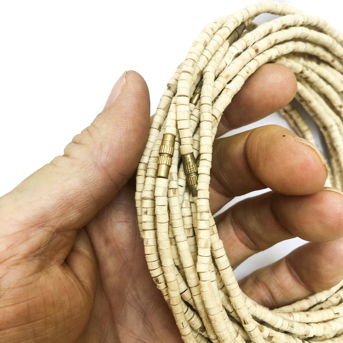 Tulsi Necklace, 3-wrap (5 necklaces) by IndiOdyssey