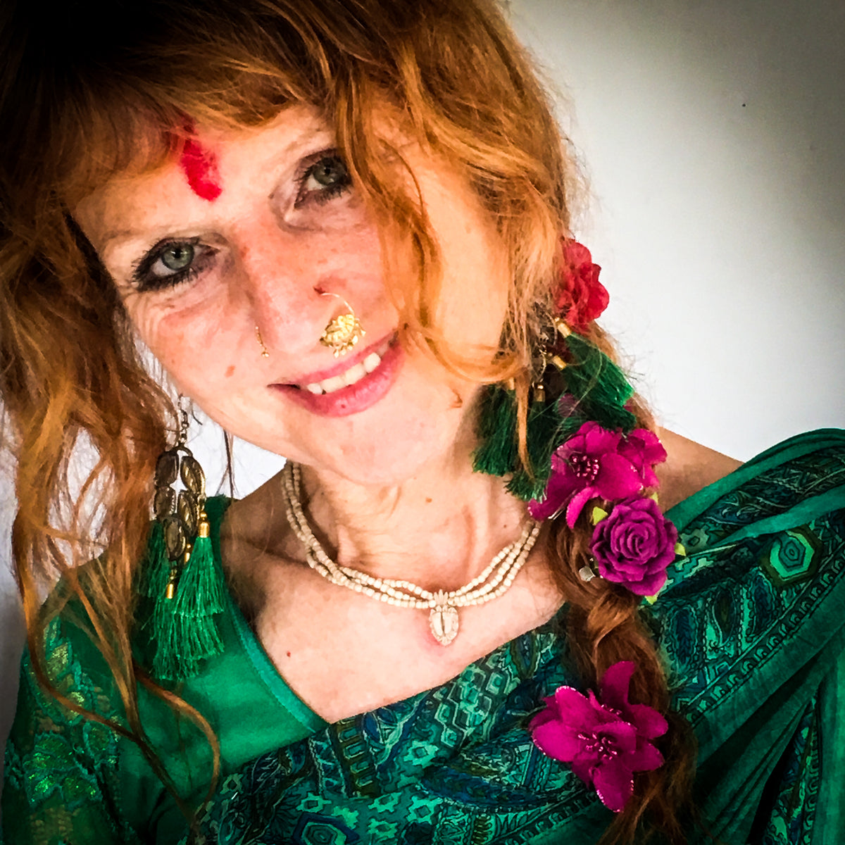 Lotus Feet Tulsi Kanthi Choker Necklace