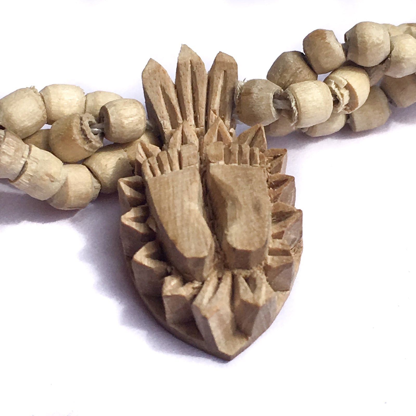 Lotus Feet of Krishna Tulsi Pendant (5pcs)