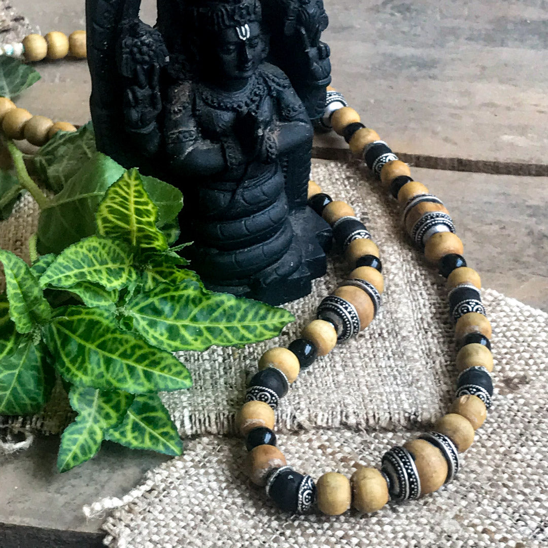 Tulasi Kanthi Necklace Sterling Silver