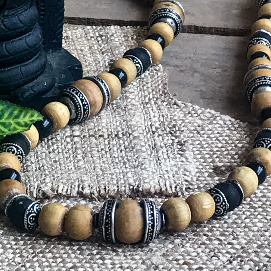 Tulasi Kanthi Necklace Sterling Silver