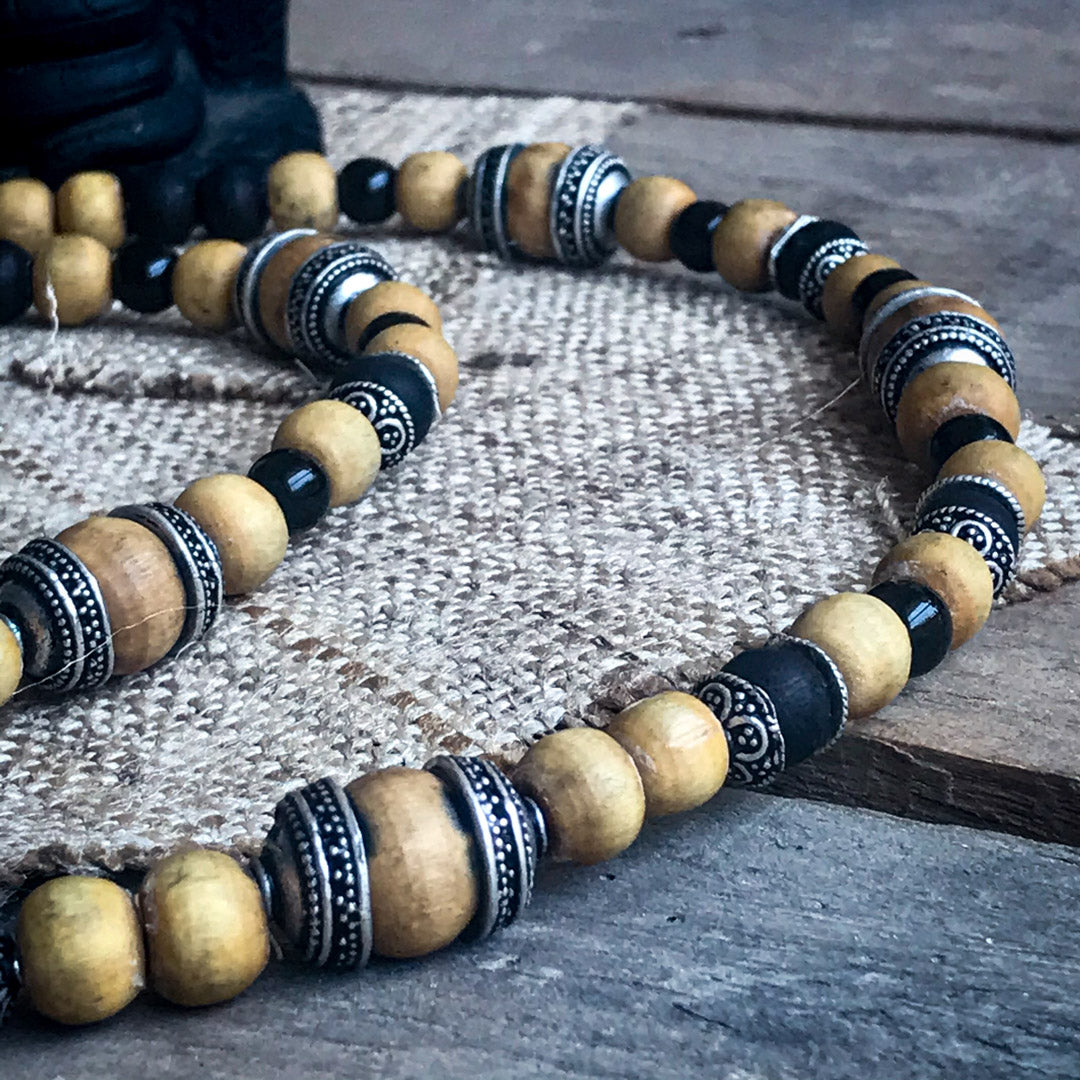 Tulasi Kanthi Necklace Sterling Silver