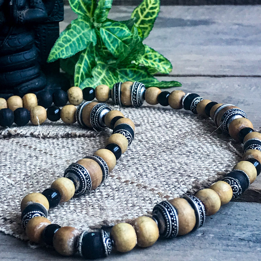 Tulasi Kanthi Necklace Sterling Silver