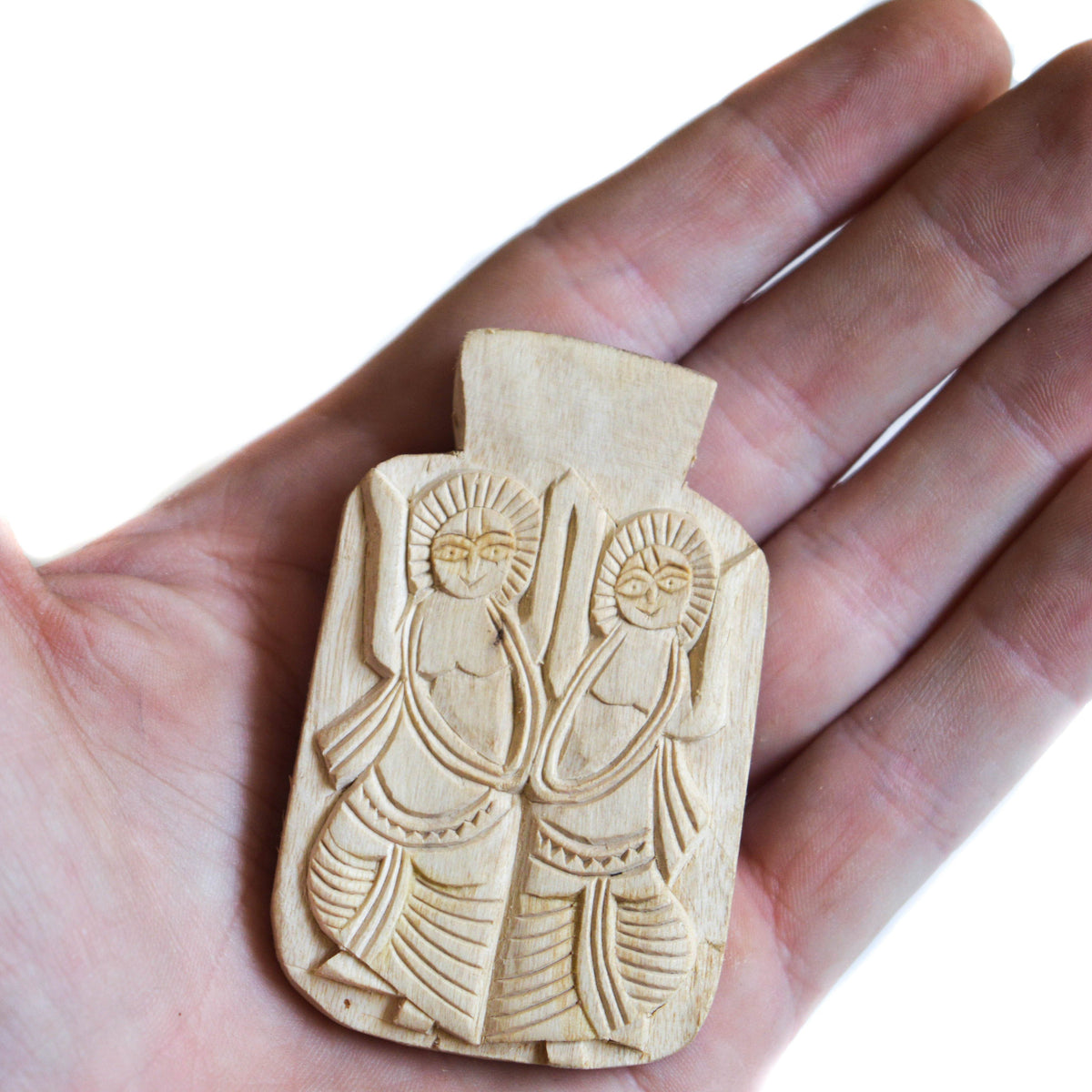 Dancing Devotees Tulsi Pendant