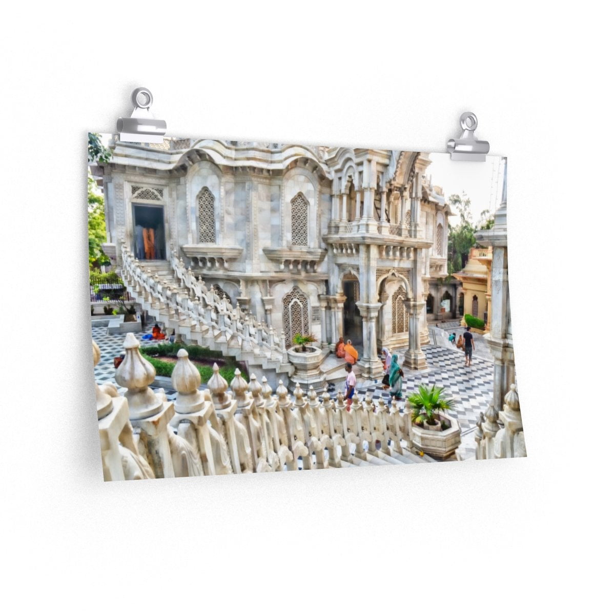 Srila Prabhupada&#39;s Samadhi at ISKCON Poster