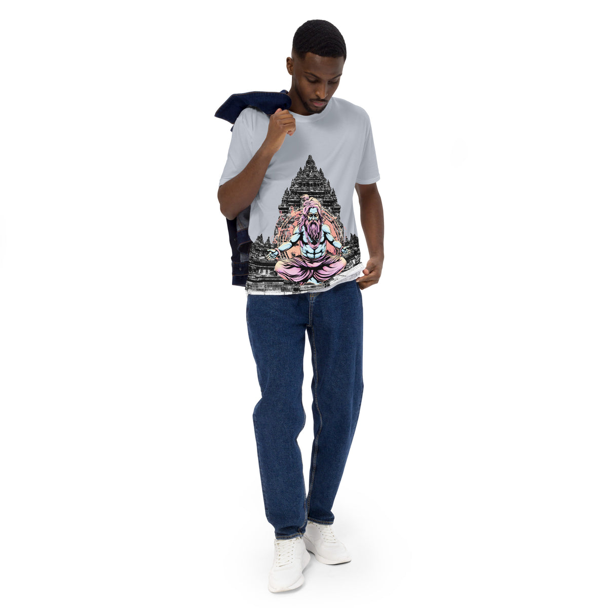 Meditating Baba Men&#39;s t-shirt