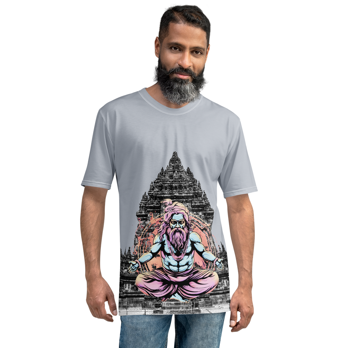 Meditating Baba Men&#39;s t-shirt