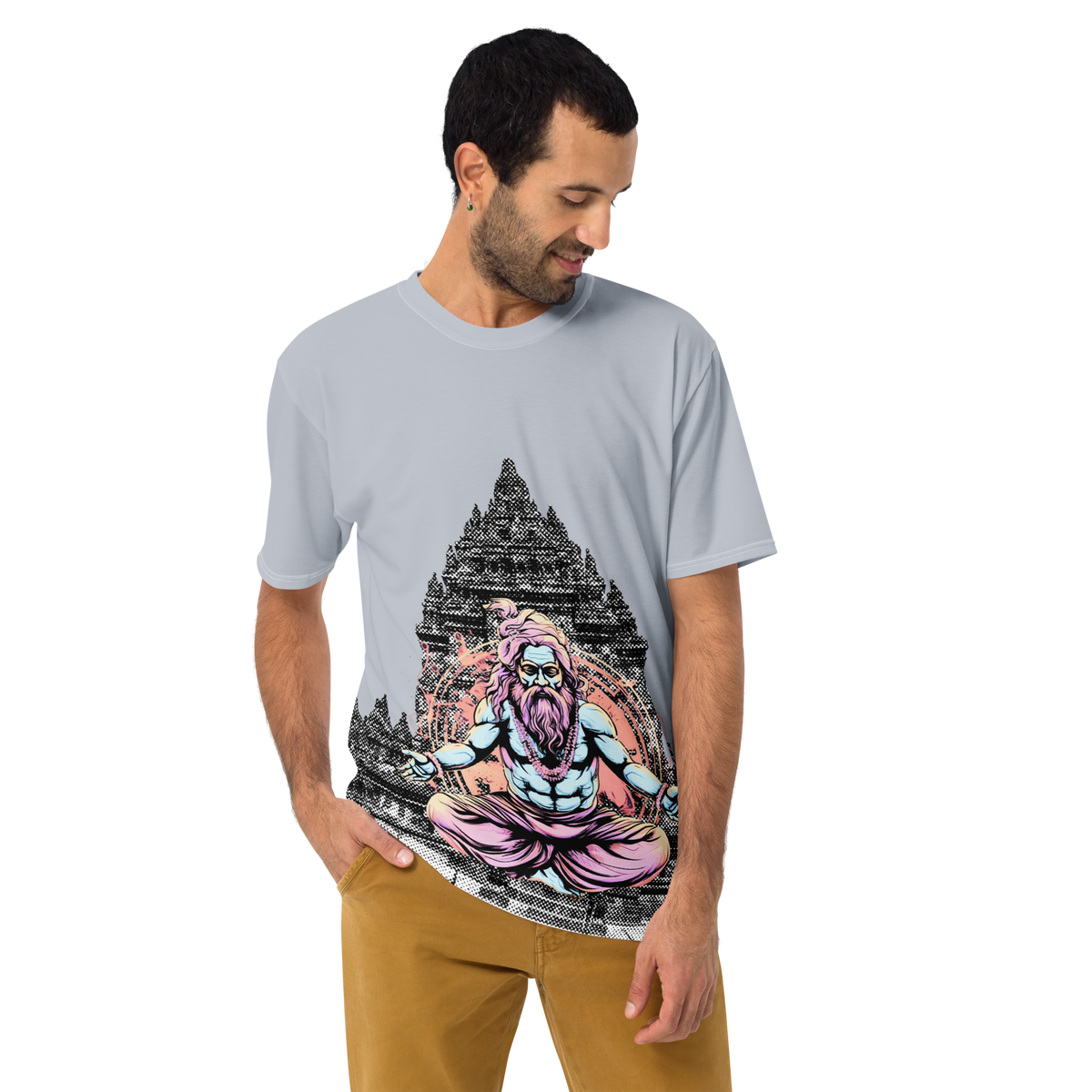 Meditating Baba Men&#39;s t-shirt