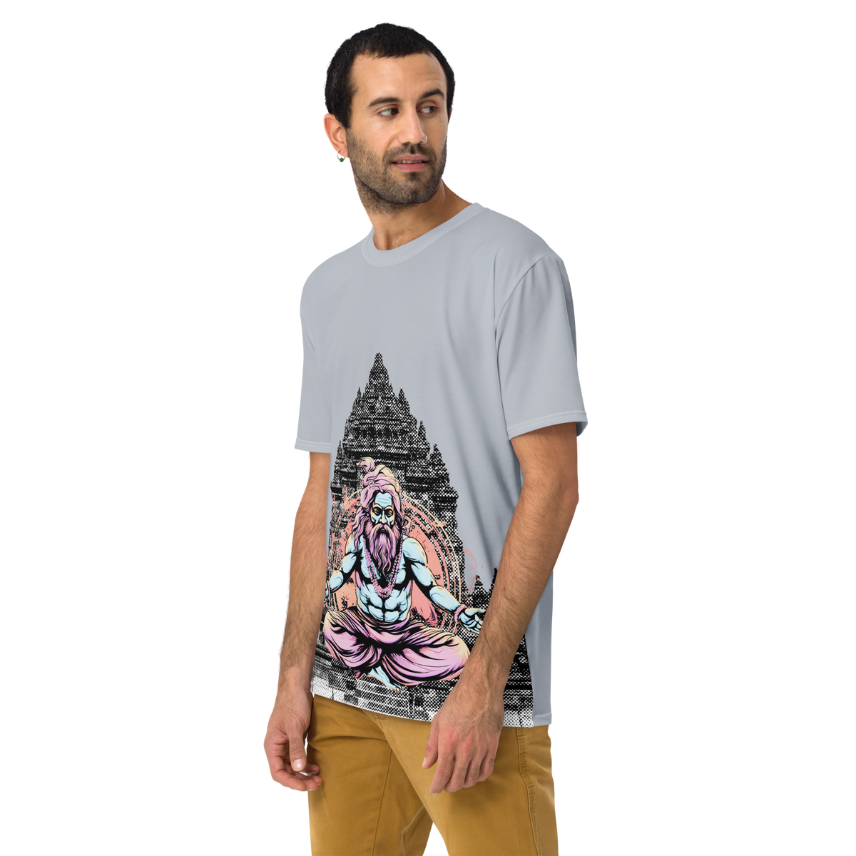 Meditating Baba Men&#39;s t-shirt
