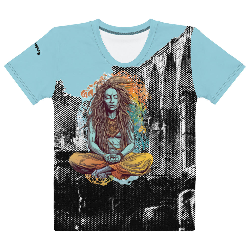 Meditating Yogini Women&#39;s T-shirt