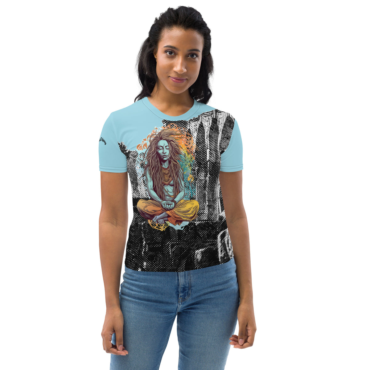 Meditating Yogini Women&#39;s T-shirt