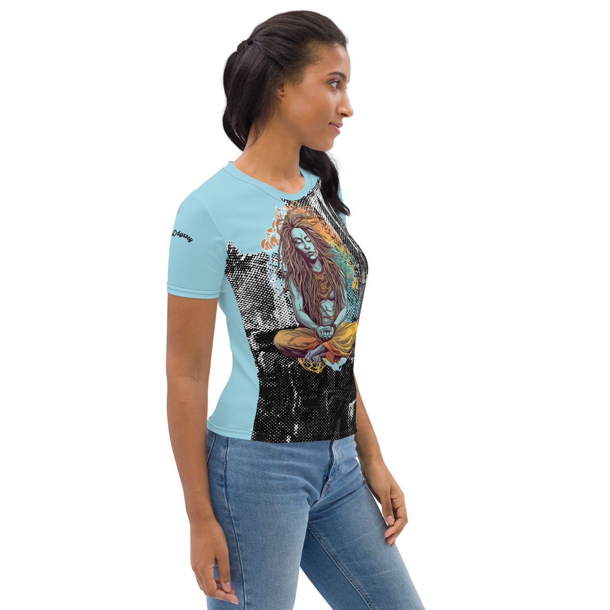 Meditating Yogini Women&#39;s T-shirt
